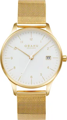 Produktbild von Uhr Obaku Women's Gold Obaku-V298LDGWMG