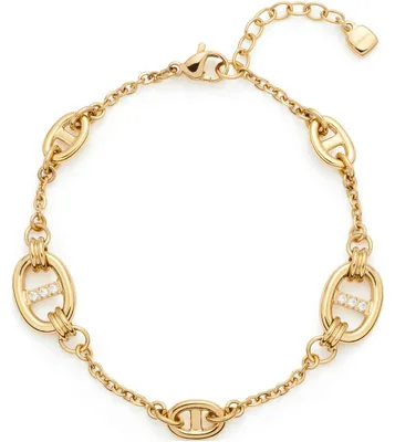 Obrázok produktu pre Leonardo Jewels náramok zlatý Herma, šperky náramok, náramok, bižutéria, nerezová oceľ, sklo, zirkóny, 024297