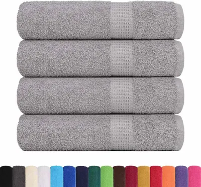 Immagine prodotto di Asciugamani FROGN 4 pz Grigio 50x100 cm 360 g/m²