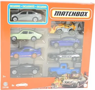 Produktbild von MATTEL Matchbox pojazdy 8-pak 1:64 HVR81 /6