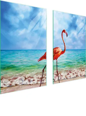 Produktbild von Glasschutzplatte Für Herd 75X52 Flamingo