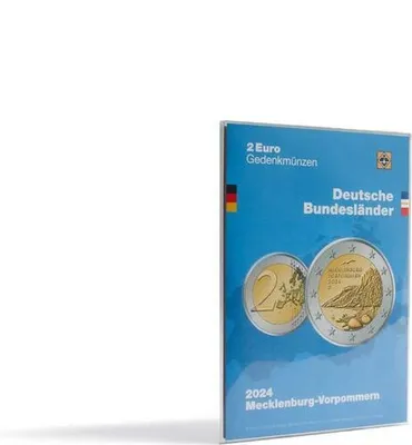 Produktbild von Münzkarte für deutsche 2-Euro-Gedenkmünze 2024 (Königsstuhl)