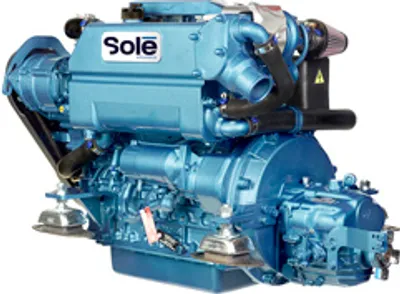 Produktbild von Solé Schiffsdiesel Sk-60 Mit Technodrive Wendegetriebe Tmc260, R=2:1