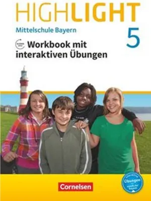 Produktbild von Highlight 5. Jahrgangsstufe - Mittelschule Bayern - Workbook mit interaktiven Übungen auf scook.de
