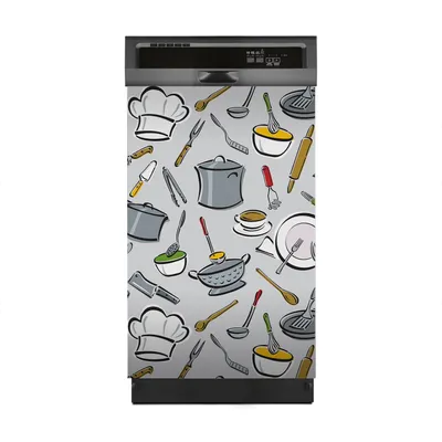 Produktbild von Aufkleber sticker 45x70 cm Dekorative folie Spülmaschine - Küchengeräte