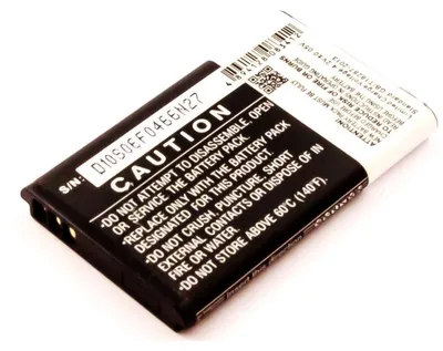 Produktbild von Akku für Doro Primo 215 Li-Ion 3,7 Volt 1200 mAh schwarz.