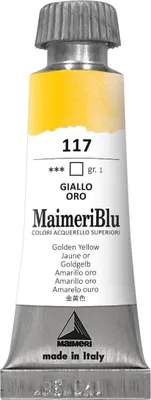 Immagine prodotto di Maimeri Blu Acquerello Giallo Oro 117 12 ml 1 pz