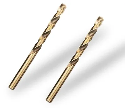 Produktbild von HSS Metallbohrer Kobalt 8.0mm 2er Set für Edelstahl und Metall 117mm