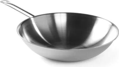 Immagine prodotto di Padella wok Hendi a 3 strati senza coperchio per tutti i tipi di piano cottura Ø360mm