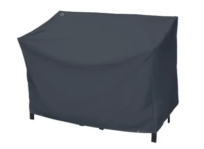Produktbild von tepro Abdeckhaube Universal für 2-Sitzer Gartenbank, schwarz (80 x 130 x 80 cm)
