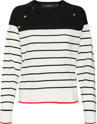 Image de Vero Moda Alma Pull blanc S Femme Blanc S