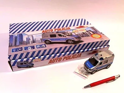 Image de HKG Van police 11cm avec voix HKG088 11005