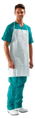 Produktbild von Sir Safety CHEMTEX Schürze aus trilaminiertem Polypropylen 50 g/m² 75x80 cm