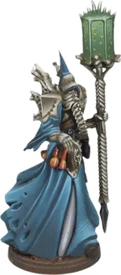Produktbild von Conquest Spires Phermomancer Miniaturfigur 38 mm Maßstab Tabletop-Spiel Modell