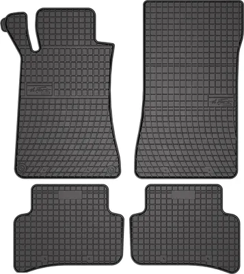 Zdjęcie produktu dla 2000-2007 Mercedes C Class W203 dywaniki gumowe czarne 4 szt