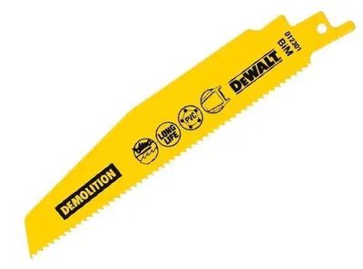 DEWALT Universelles Säbelsägeblatt 228x2,5 mm 5 Stück DT2308L-QZ