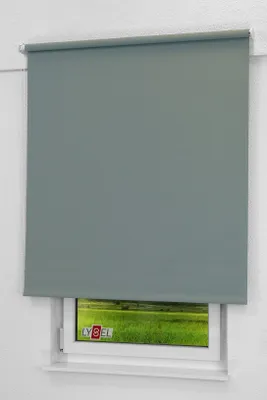 Produktbild von Lysel - Qualitätsrollo Tageslicht anthrazit, (B x H) 123cm x 190cm in grau/anthrazit