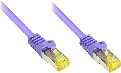 Zdjęcie produktu dla Good Connections Patchkabel m. Cat.7 Rohk. violett 0,15m