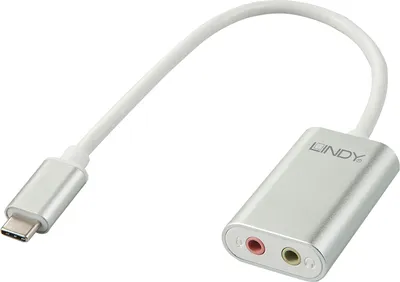 Obrázek produktu pro Lindy Audio Adapter - Soundkarte - USB-C