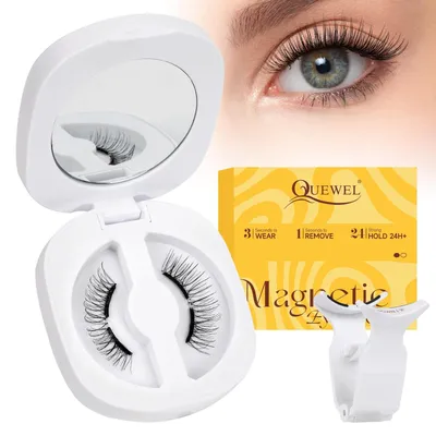 Image de Cils Magnétiques Réutilisables avec Applicateur