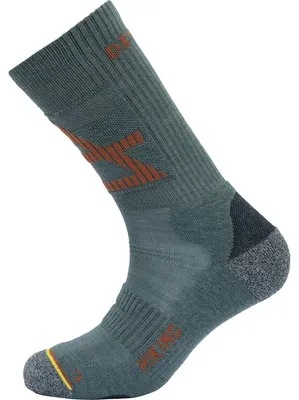 Image de Chaussette de sport unie Devold (Norvège), modèle pour la randonnée, en Laine, couleur gris, taille M (41-43)