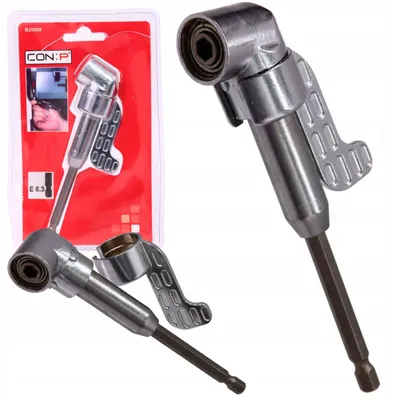 Image de Geko Adaptateur d'angle pour perceuse/visseuse NK80 1/4"
