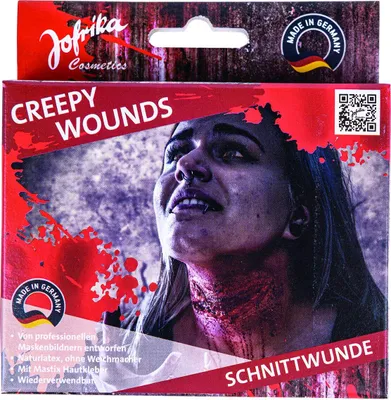 Produktbild von Wundenset Creepy Wounds Schnittwunde
