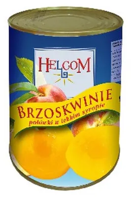 Produktbild von Helcom Pfirsichhälften in leichtem Sirup 820 g