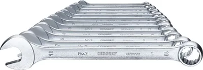 Immagine prodotto di Gedore 6091530 Ring-Maulschlüssel-Satz 12teilig 6 - 19 mm