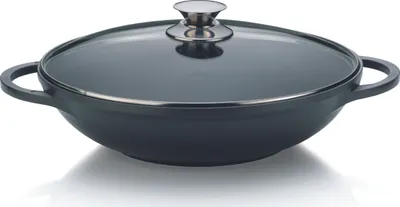 Produktbild von Kela Wok Kerros 32 cm Aluguss mit Deckel