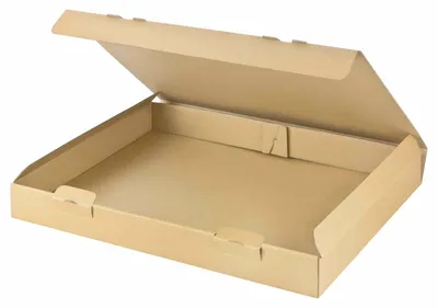 Produktbild von 25x Versandkarton 430x310x45mm schnelle Aufrichtung mit Steckverschluss für Din A3 braun