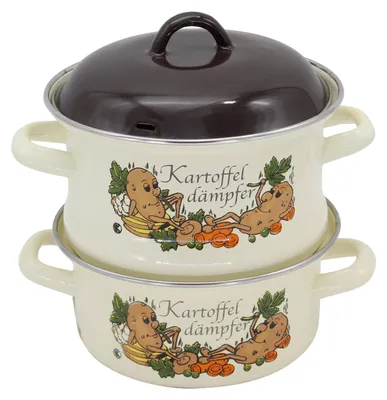 Zdjęcie produktu dla KARL KRÜGER Kartoffeldämpfer Emaille 16 cm 114982 4006776039721