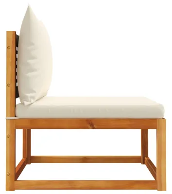 Image de Chaise de jardin - Chaise d'extérieur - Chaise de balcon - Chaise de terrasse - Chaise de salon de jardin - Bois d'acacia massif