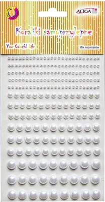Immagine prodotto di PERLE AUTOADESIVE Creative Craft Scrapbooking- bianco formato misto - 235 pz.