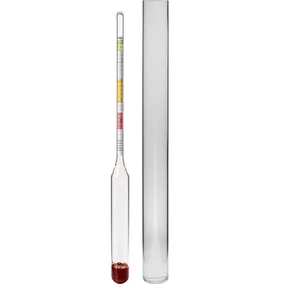 Produktbild von Brechtmeter-Zuckermeter+Glasmesszylinder