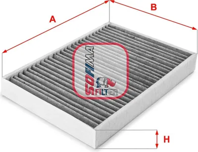 Produktbild von SOFIMA S 4159 CA Innenraumfilter Pollenfilter für VOLVO XC60 (156) Aktivkohle
