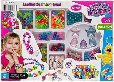 Zdjęcie produktu dla Koraliki i sznurki do robienia bransoletek