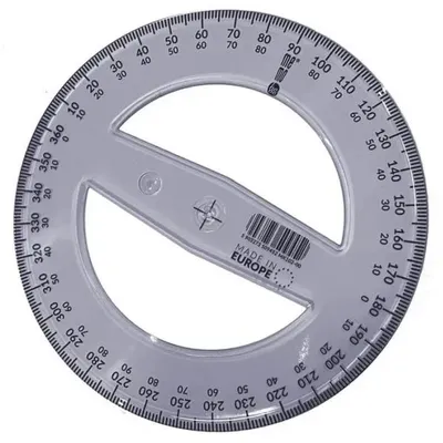 Image de Équerre de 360 degrés de 12 cm, marque PRATEL - MemoBe