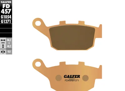 Produktbild von Galfer Bremsbeläge fd457 Bremsbeläge Sinter fd457 g1371