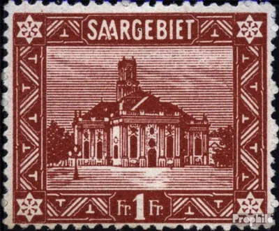 Produktbild von Briefmarken Saarland 1922 Mi 94 gestempelt Landschaftsbilder (III)