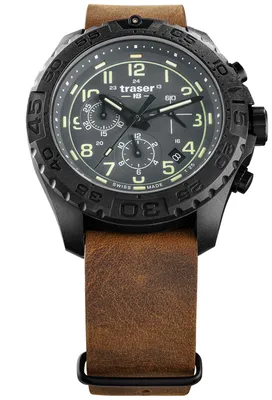 Produktbild von Traser Herrenuhr TS-109045 braun