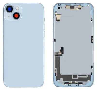 Produktbild von iPhone 14 Plus Gehäuse mit Backcover Blau