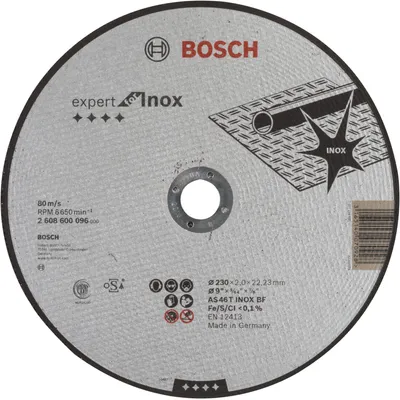 Obrázek produktu pro Řezný kotouč PRO z nerezové oceli, 230 x 2 x 22,23 mm
