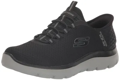 Produktbild von Skechers Herren Summits High Range Slip-InTurnschuhe, Black Mesh/Charcoal, 40 EU
