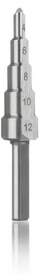 Immagine prodotto di Smart365, trapano a tazza con gradini per metallo, da 4 a 12 mm