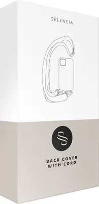 Zdjęcie produktu dla Etui na telefon Selencia Sera z paskiem i kieszonką na karty dla Apple iPhone 17 / 16 – kolor taupe