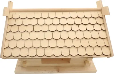 Obrázek produktu pro Ptačí budka (velká) Dřevěné šindele
