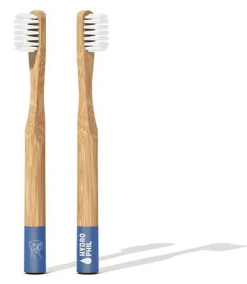 Produktbild von Hydrophil Kids Bambuszahnbürsten, weich (2 Stück)