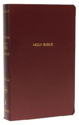 Produktbild von NKJV, Gift and Award Bible, Leather-Look, Burgundy, Red Letter, Comfort Print