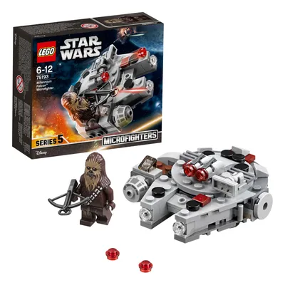 Zdjęcie produktu dla LEGO Star Wars Millennium Falcon Microfighter, Zestaw do budowania, 6 lat(a), 92 szt., 117 g